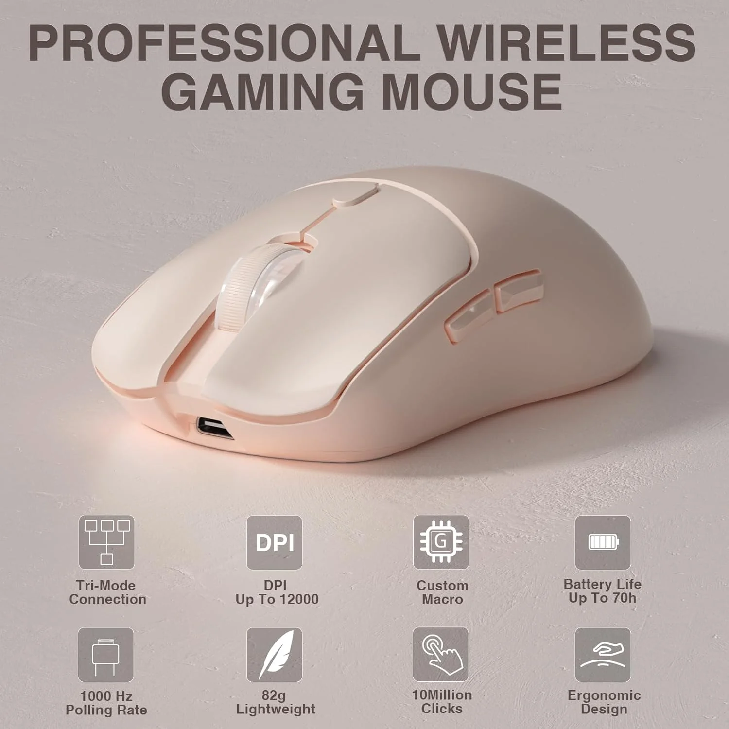 Tablet Accessories For Gaming - AULA SC580X Tri-mode Wireless Gaming Mouse