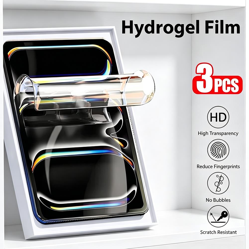 Samsung Tablet S10 Accessories - 3Pcs Hydrogel Film for Samsung Galaxy