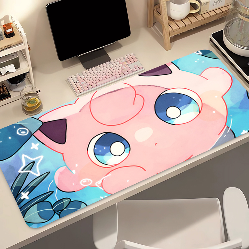 Tablet With All Accessories - Anime Mouse Pad 90x40cm Pokemon Jigglypuff