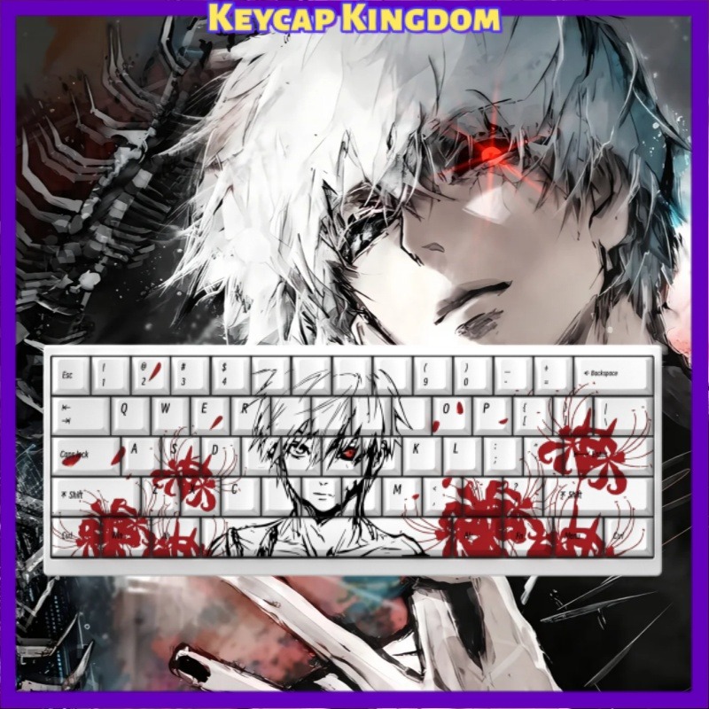 Tablet Accessories For Gaming - Tokyo Ghoul Kinki Ken Anime Keycap