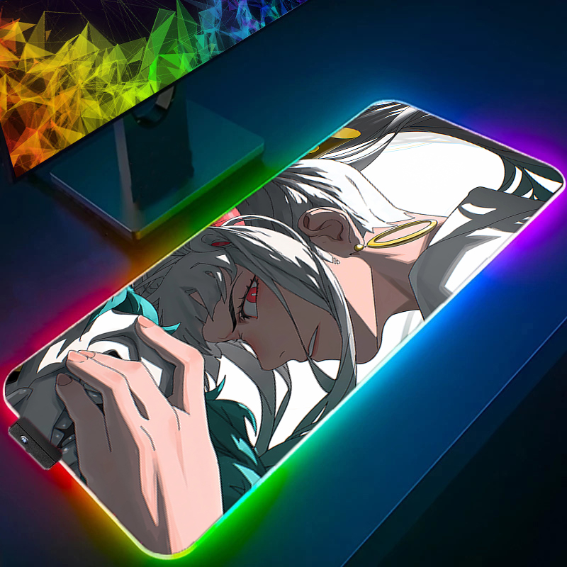 RGB LED Mouse Pad Office Desk  - đánh giá và giá Tablet Accessories For Gaming