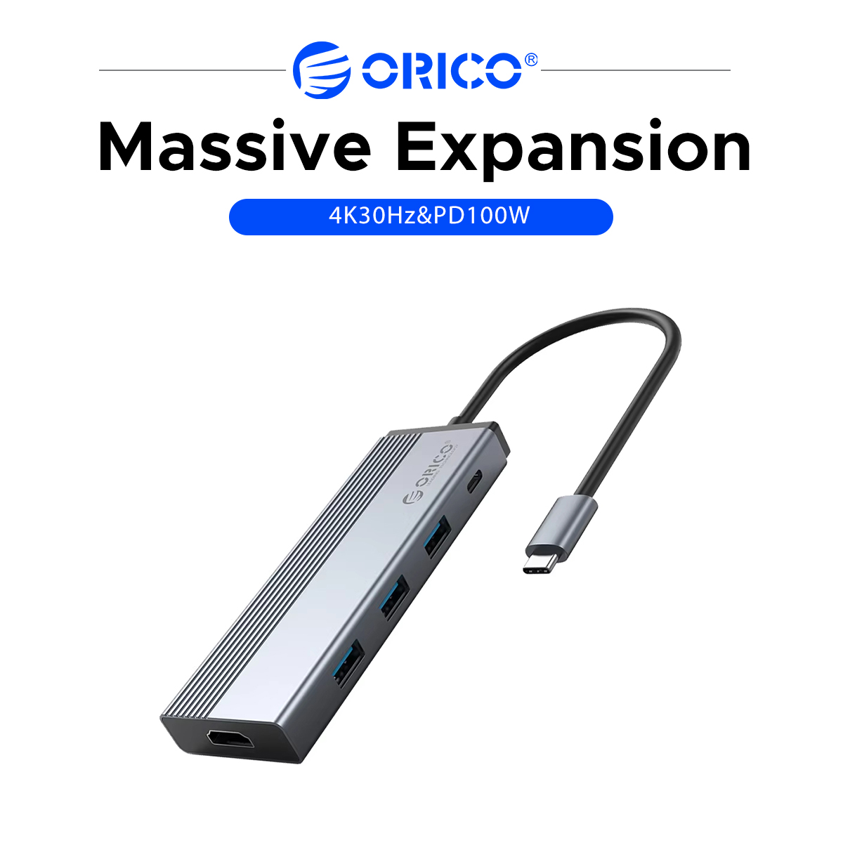 ORICO 5 in 1 USB C Hub Multipo - đánh giá và giá Hdmi Adapter Tablet