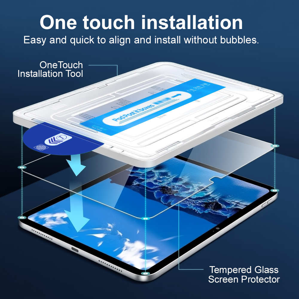One Click Dust Free Tempered G - đánh giá và giá Samsung Tablet S10 Accessories