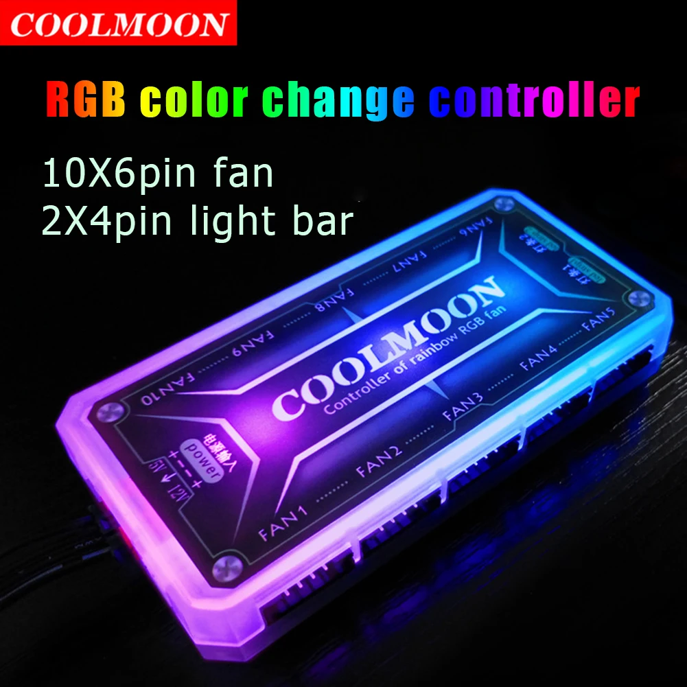 COOLMOON ARGB Controller 12V 5 - đánh giá và giá Tablet With All Accessories