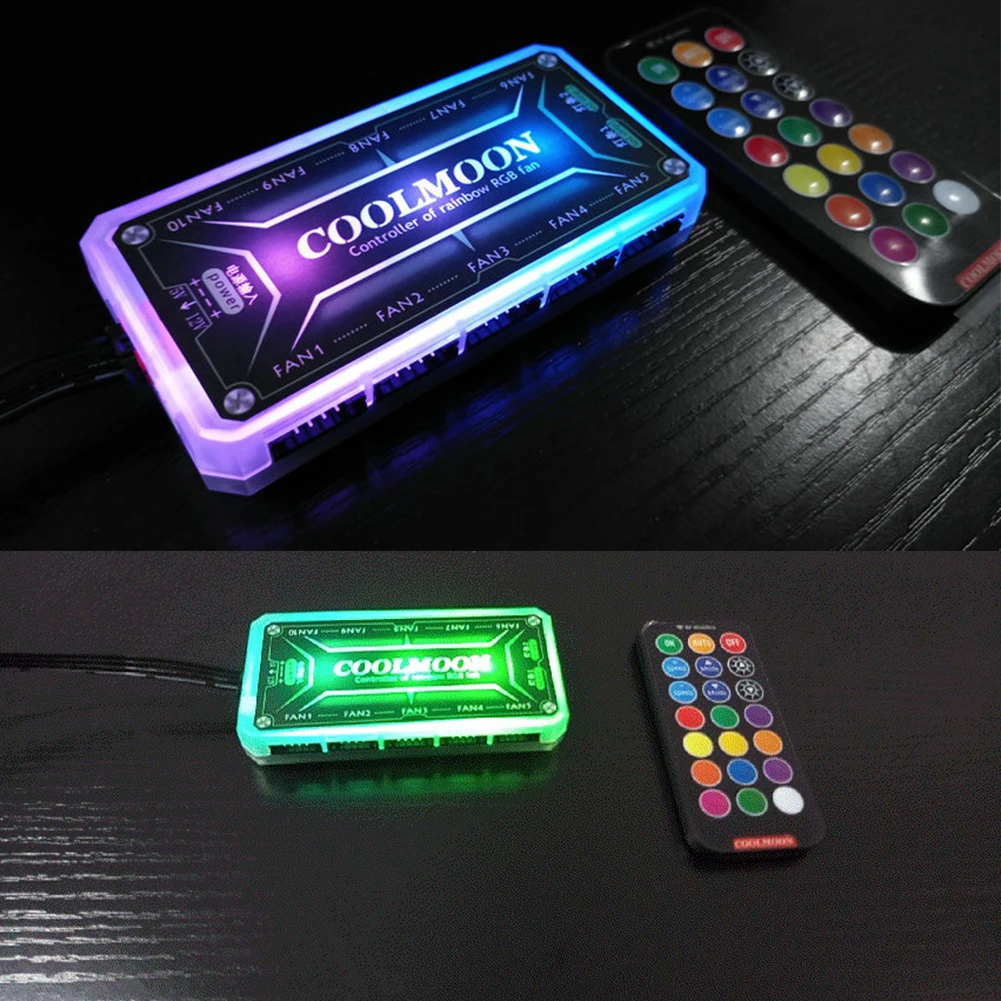 COOLMOON ARGB Controller 12V 5 - đánh giá và giá Tablet With All Accessories