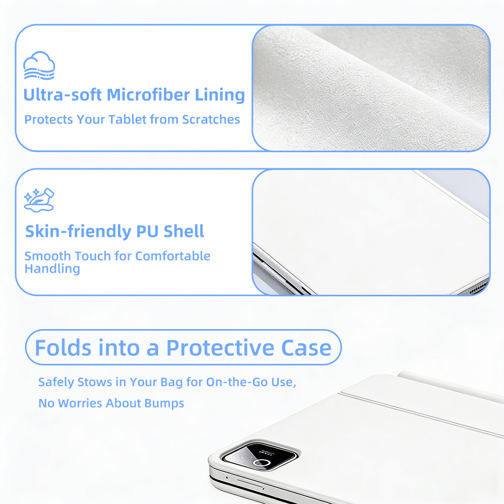 Magic Wireless Keyboard with T - đánh giá và giá Magnetic Case Smart