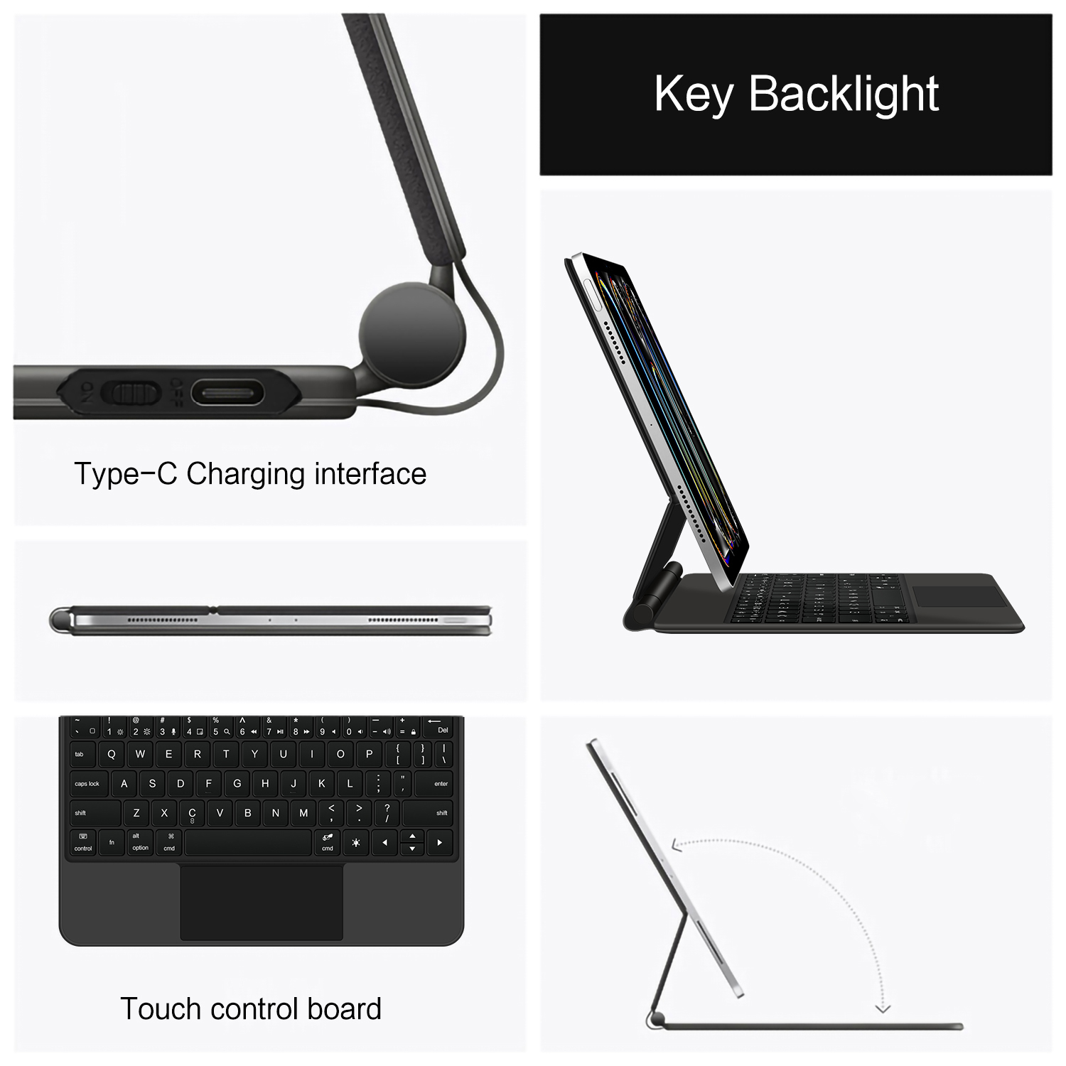 AJIUYU Magnetic Magic Keyboard - đánh giá và giá Magnetic Case Smart