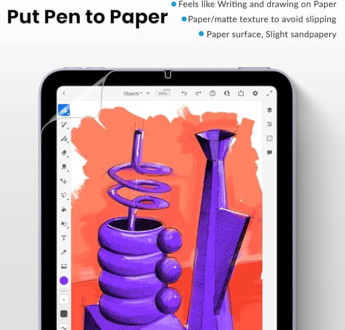 2PCS Like Paper Screen Protect - đánh giá và giá Samsung Tablet S10 Accessories
