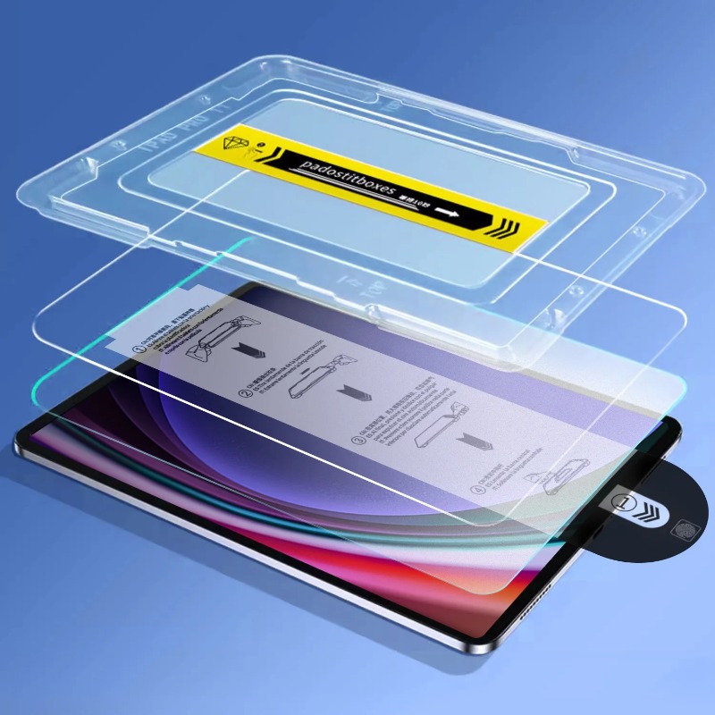 Tempered Glass Film with Easy  - đánh giá và giá Samsung Tablet S10 Accessories