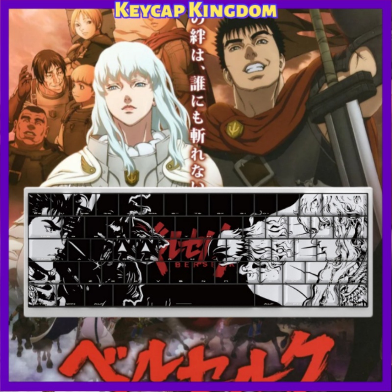 BERSERK Theme Anime Keycap 98  - đánh giá và giá Tablet Accessories For Gaming