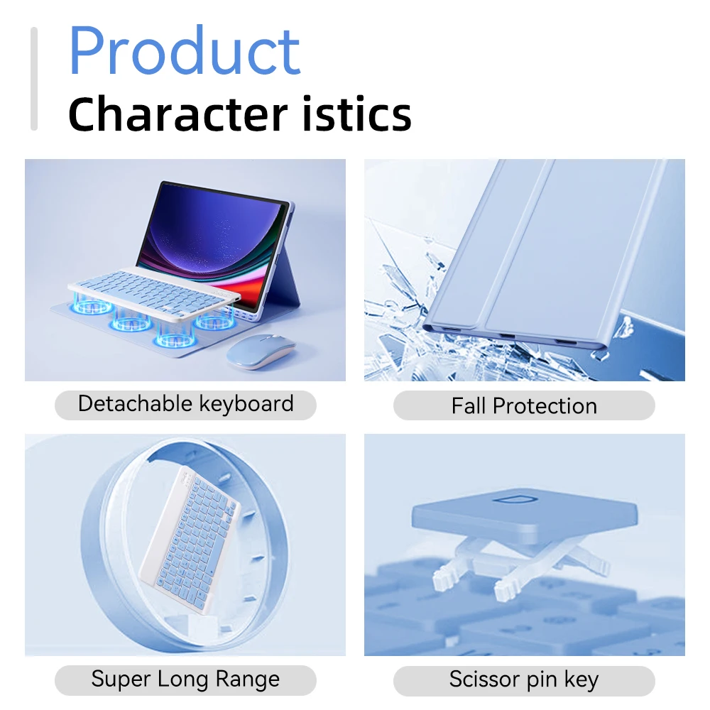 For Samsung Tablet Keyboard Ca - đánh giá và giá Lenovo Tablet M11 Accessories