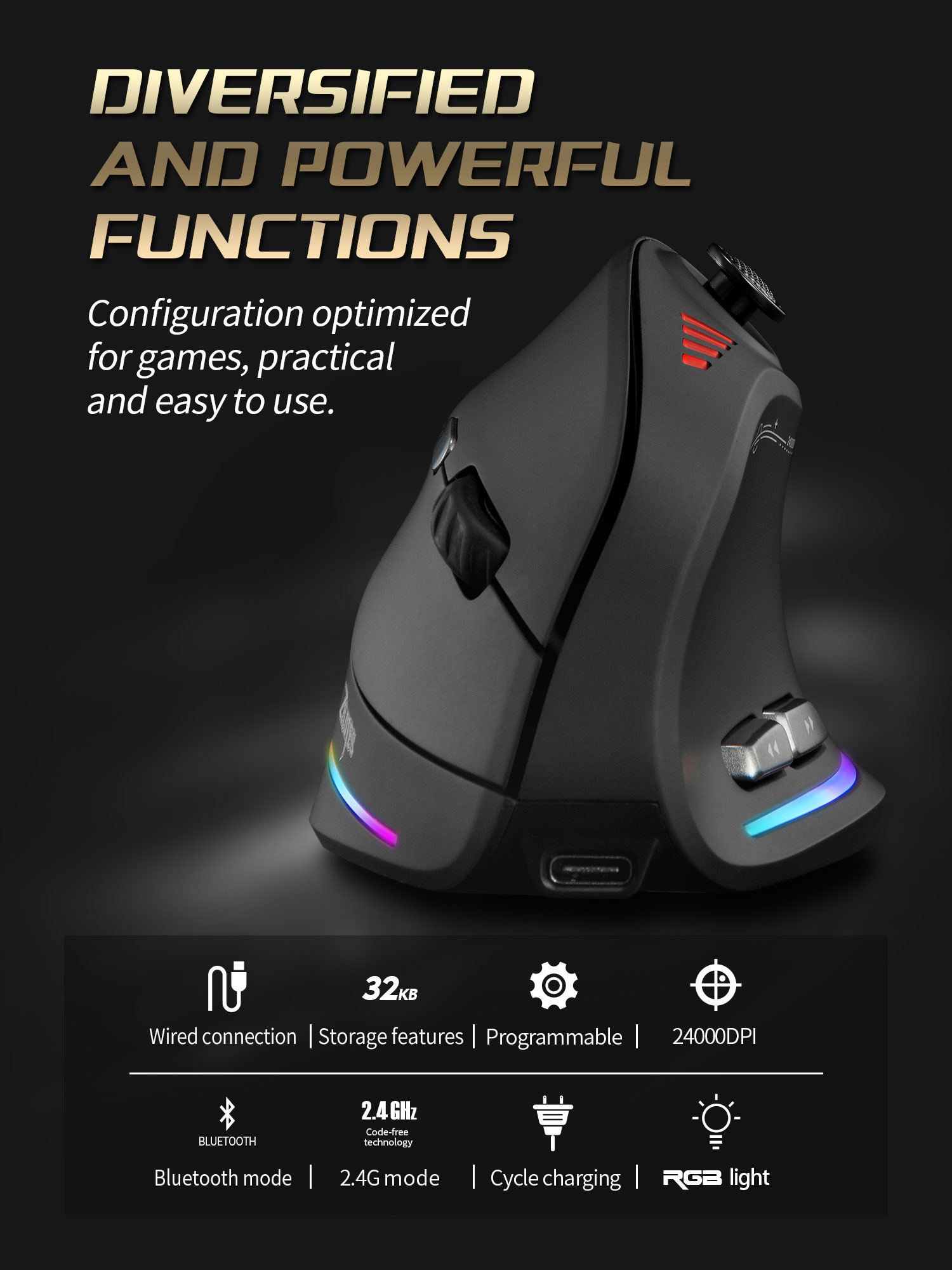 Jomaa RGB Backlit Wireless Ver - đánh giá và giá Tablet Accessories For Gaming