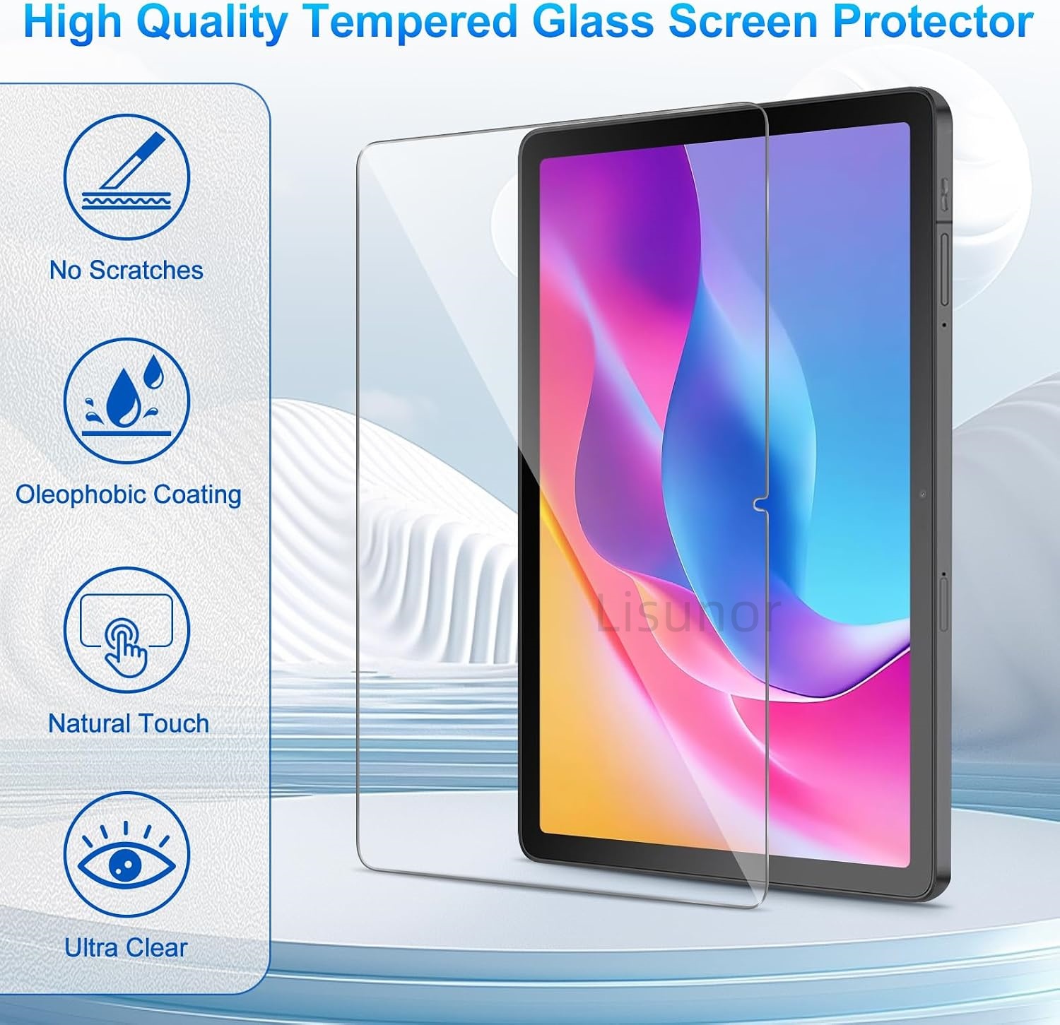 1 PCS 9H Tempered Glass Tablet - đánh giá và giá Temu Tablet Accessories